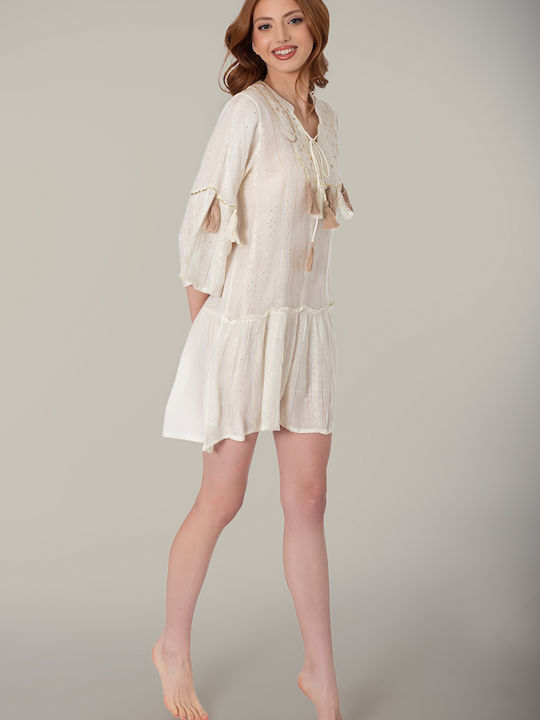 Women's Caftan Beachwear Beige