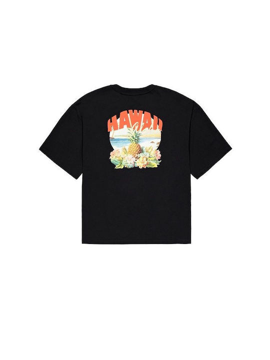 T-shirt Μαύρο