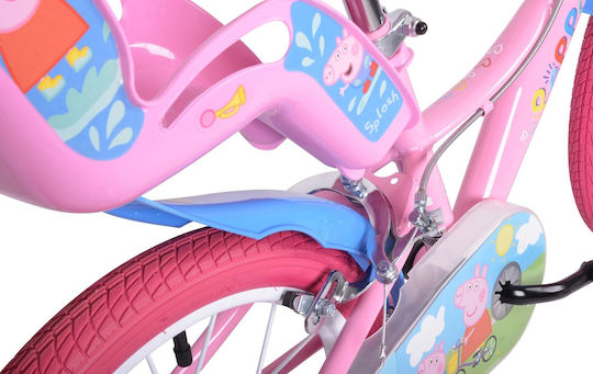 Dino Bikes 16" Детски Велосипед Град (2023) Розов