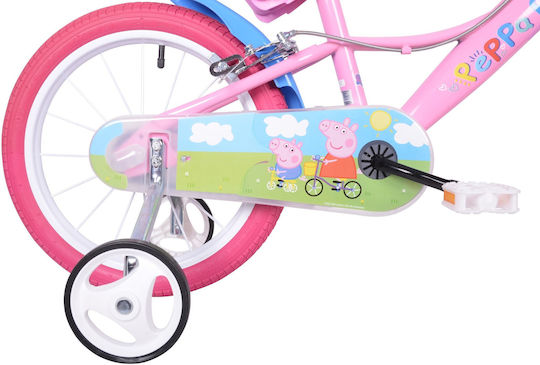 Dino Bikes 16" Детски Велосипед Град (2023) Розов
