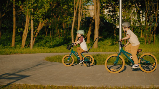 Sun Baby 16" Παιδικό Ποδήλατo BMX με Σκελετό Αλουμινίου (2023) Πράσινο