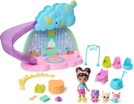 Spin Master Gabby's Dollhouse Kitty Care Ear Purrfect Playroom Kitty Care Playset for Ages 3+ (Miscellaneous Designs)
