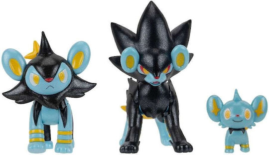 Jazwares Pokemon Shinx, Luxio, Luxray 8εκ.