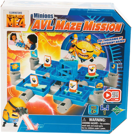 Epoch Toys Labirint Minions Pentru 4+ Ani 18 Cm