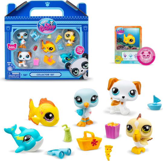 Basic Fun Beach Besties Collectors Littlest Pet Shop For 4+ Years 4cm (Miscellaneous Designs)