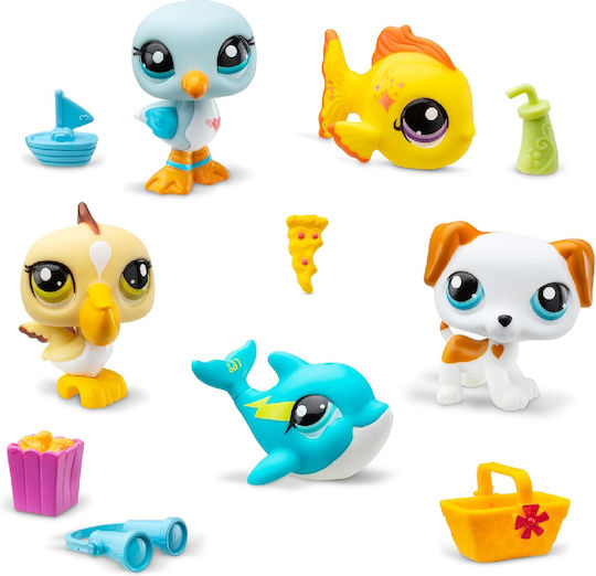 Basic Fun Beach Besties Collectors Littlest Pet Shop For 4+ Years 4cm (Miscellaneous Designs)