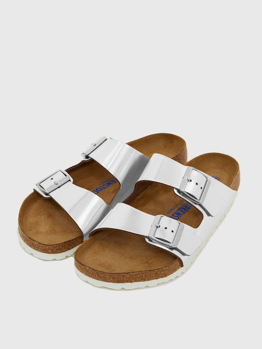 Birkenstock Arizona Sandale Argintii Birkenstock Arizona Sandale Argintii