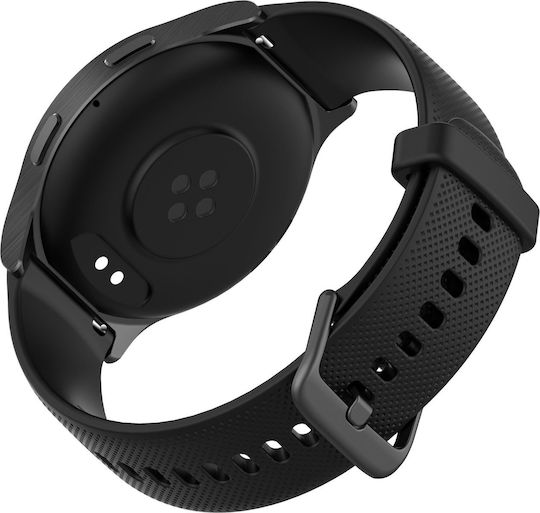 Motorola Moto Watch 120 Aluminium 50mm with Heart Rate Monitor (Black)