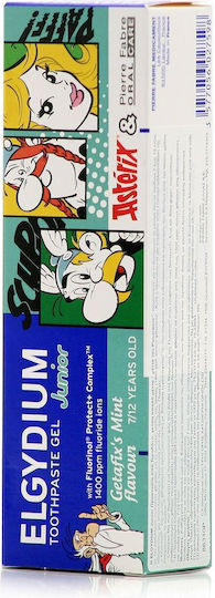 Elgydium Asterix Children's Toothpaste for 7+ Years with Mint Flavor 50ml