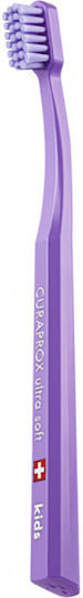 Curaprox Ultra Soft Детска Четка за Зъби за 4+ Години Лилава
