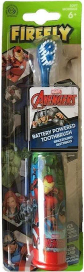 Firefly Marvel Avengers Παιδική Ηλεκτρική Οδοντόβουρτσα για 6+ Χρονών Black Panther