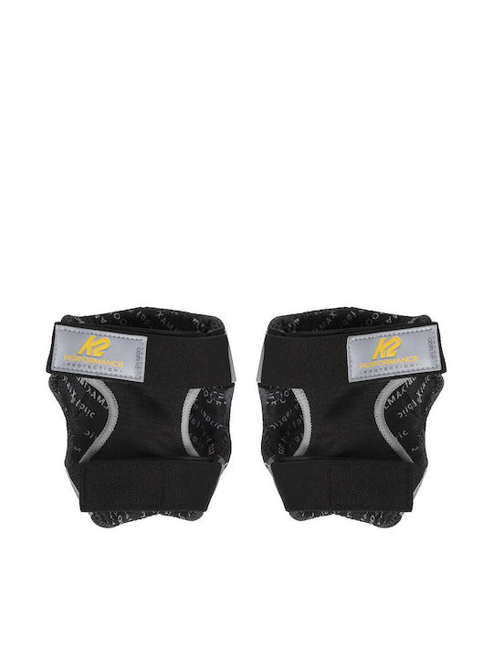 K2 Performance Pad Set Schutzausrüstung Set für Rollers Silber