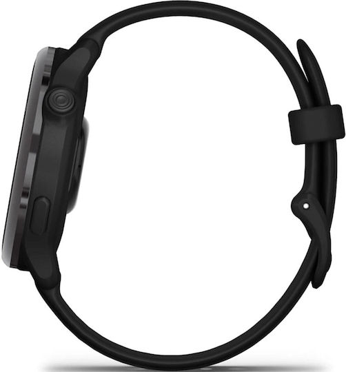 Garmin Vivoactive 6 Aluminium 42mm Waterproof Smartwatch with Heart Rate Monitor (Slate with Black Band)
