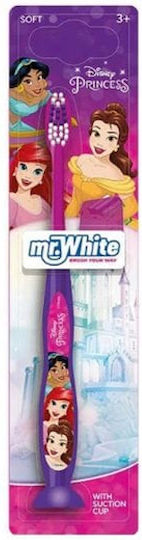 Mr. White Travel Παιδική Οδοντόβουρτσα για 3+ Χρονών Μωβ