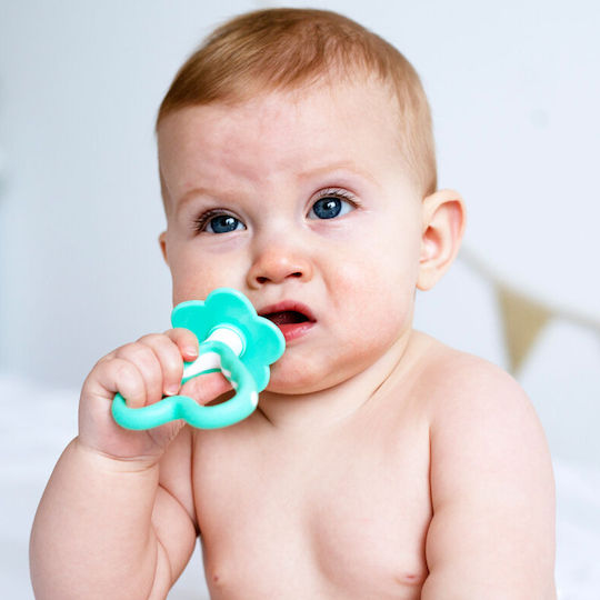 Brush Baby First Brush Teether Βρεφική Οδοντόβουρτσα για 0m+ Mint