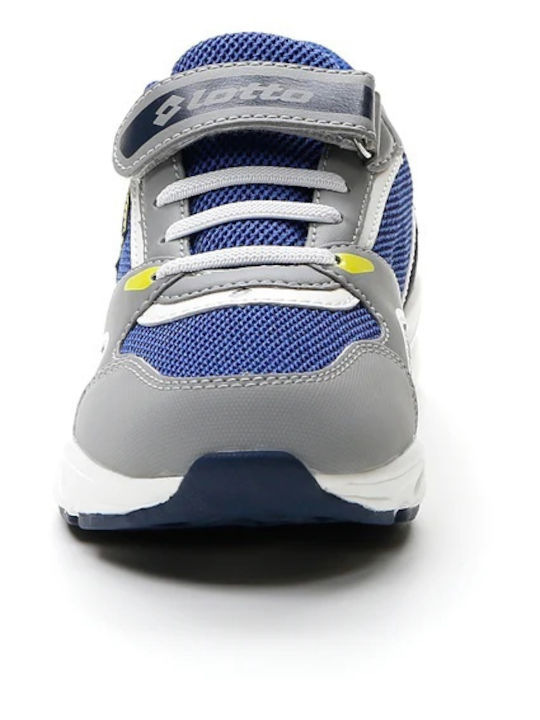 Rio Amf Iv Kids Sports Shoes Running with Hoop & Loop Closure Multicolour