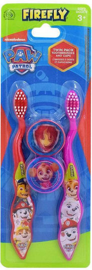Paw Patrol Kinder- und Baby-Zahnbürsten Für 3+ Jahre 2 Stück Bunte