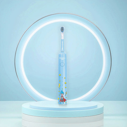 Shona Children's Electric Toothbrush for 5+ Years with Replacement Heads
