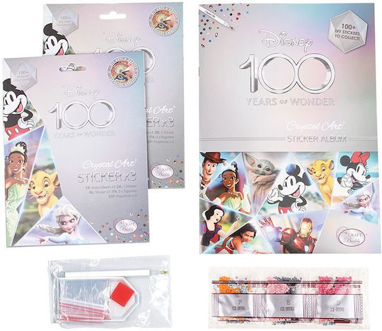 Diamond Painting Kit Craft Buddy Disney Collector's Album 100 G Starter Pack Stickers