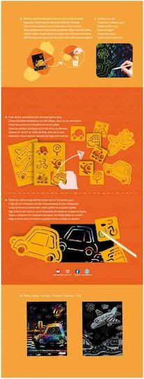 Avenir Malerei Scratch Transportation für Kinder 3+ Jahre alt+ Jahre