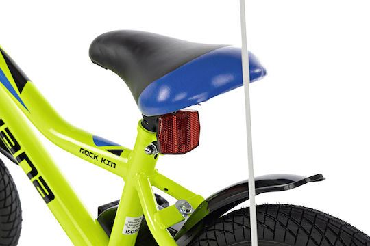Indiana Rock 14" Bicicletă pentru copii BMX cu Cadru din Aluminiu (2024) Verde