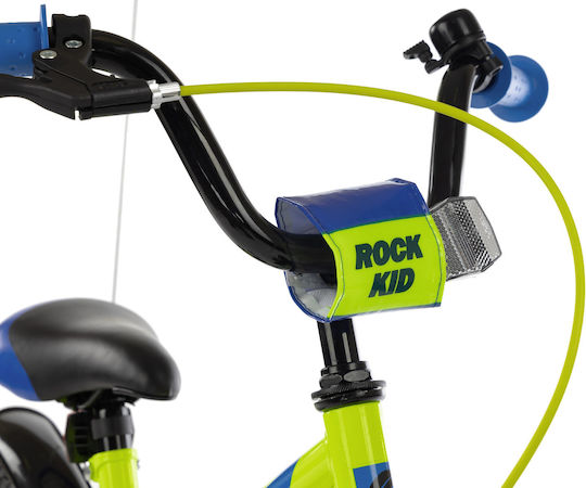 Indiana Rock 14" Bicicletă pentru copii BMX cu Cadru din Aluminiu (2024) Verde