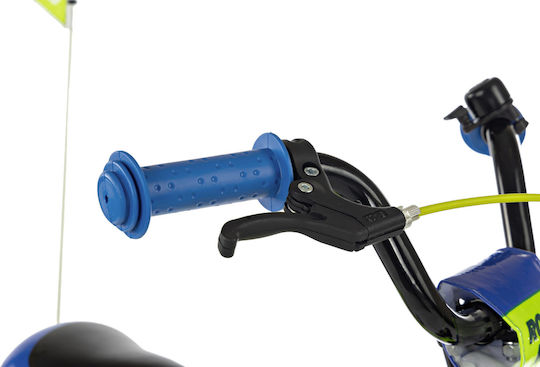 Indiana Rock 14" Bicicletă pentru copii BMX cu Cadru din Aluminiu (2024) Verde