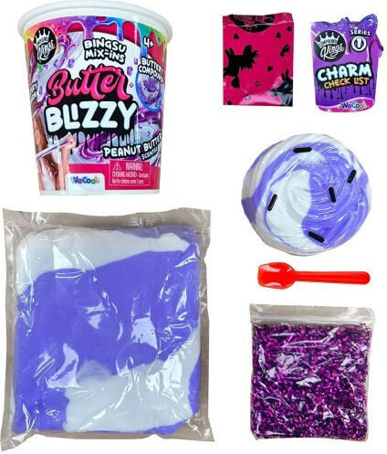 Gama Brands Slime Fluffy Butter Blizzy με Έκπληξη Butterscotch Scented για Παιδιά 4+ Ετών