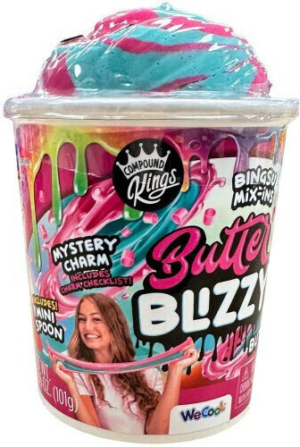 Gama Brands Slime Fluffy Butter Blizzy με Έκπληξη Butterscotch Scented για Παιδιά 4+ Ετών