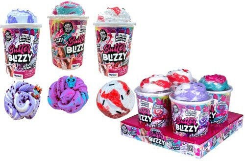 Gama Brands Slime Fluffy Butter Blizzy με Έκπληξη Butterscotch Scented για Παιδιά 4+ Ετών