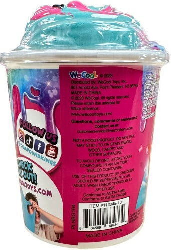 Gama Brands Slime Fluffy Butter Blizzy με Έκπληξη Butterscotch Scented για Παιδιά 4+ Ετών