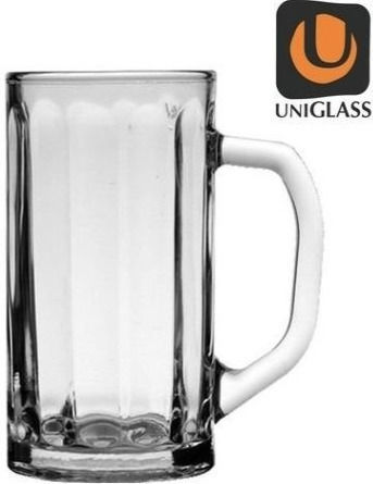 Uniglass Nicol Ποτήρι Μπύρας από Γυαλί 500ml