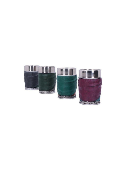 Nemesis Now Lord of the Rings - Hobbits Shot Glasses made of Stainless Steel 4pcs