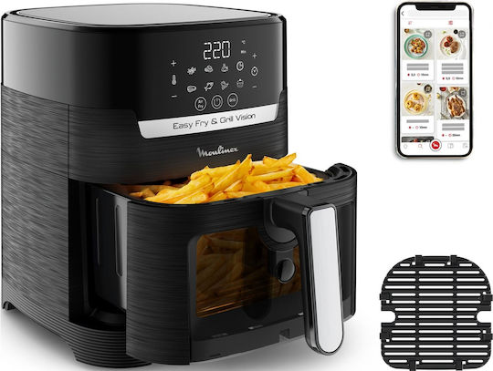 Moulinex Easy Fry & Grill Еър Фрайър 4.2л Черен