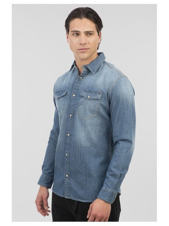 Long-sleeved Shirt Light Blue