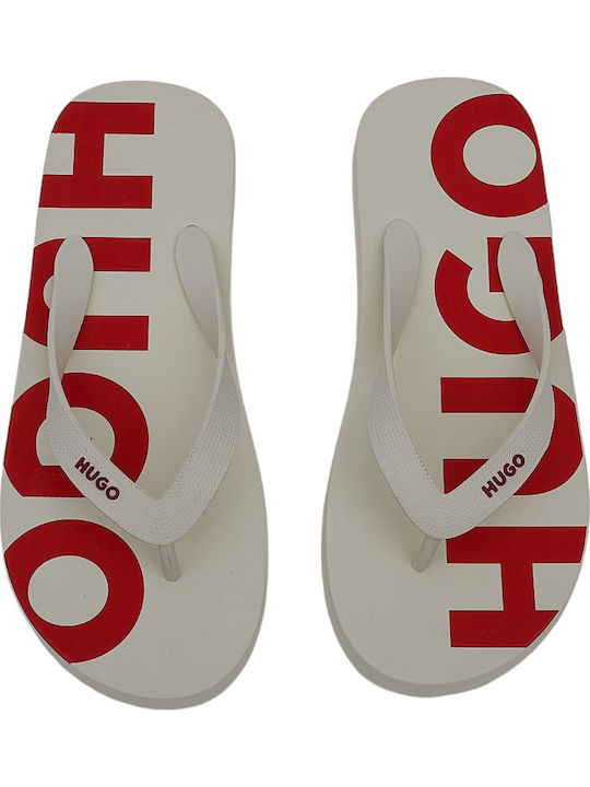 Arvel Men's Flip Flops White