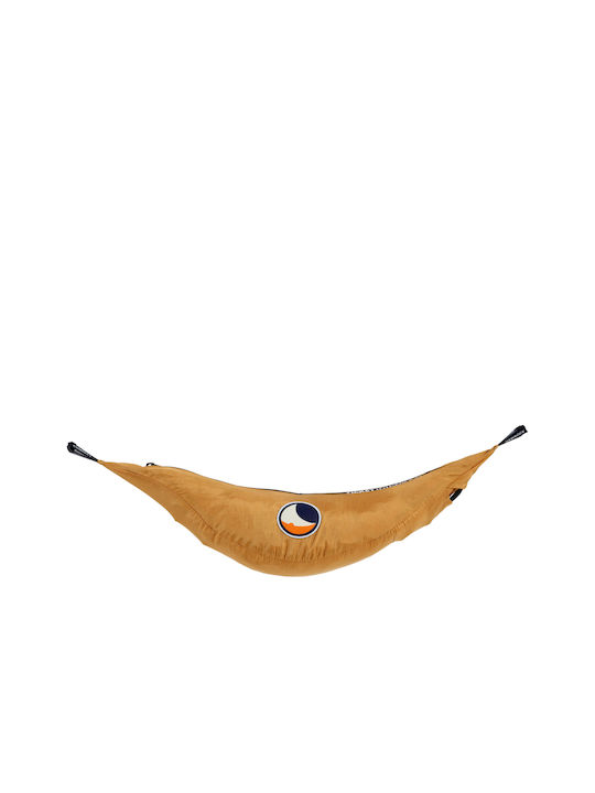 Ticket To The Moon Ticket Parachute Single Hammock Yellow 320x155cm