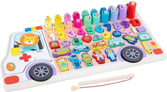 Creative Montessori Joc Educațional Litere și numere din Lemn pentru 3+ ani Ani