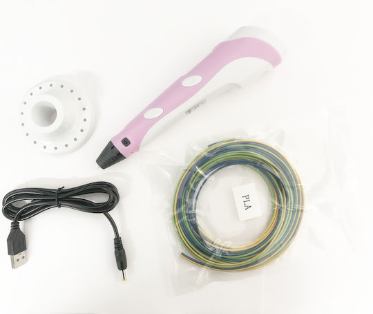 3D-Stift Drawing Set Pink