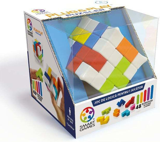 Smart Games Plug Play Puzzler Puzzle din Plastic pentru 6+ Ani