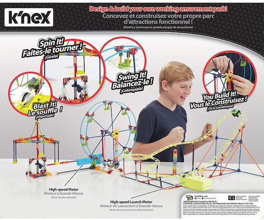K'Nex Plastic Construction Toy Amusement Park in a Box for Children 7+ years+ Years