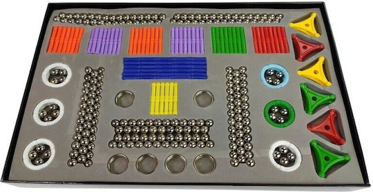 Set De Jucării Magnetice De Construcție Magnastix Pentru Copii 5+ Ani
