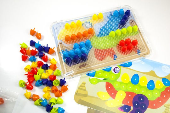 Miniland Plastic Construction Toy Pegs 90τμχ for Children 3+ years+ Years