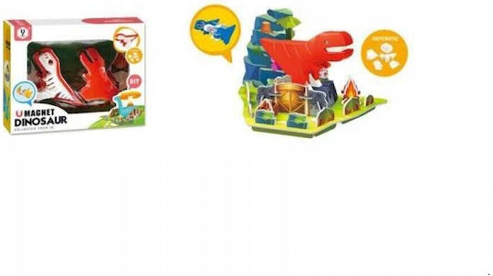 Jucărie Magnetică De Construcție Dinosaur Pentru Copii 3+ Ani