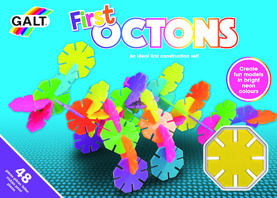 Galt Toys Construction & Building Toys Plastic Constructions First Octons for Children 10+ Years