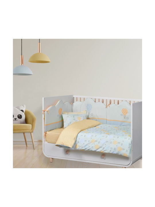 Das Home Σετ Κίτρινο 130x170εκ.