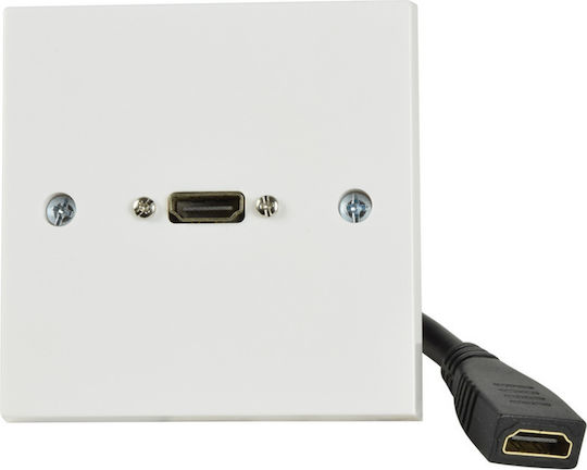 Avlink 123.380uk Wall-Mounted HDMI Socket Piece