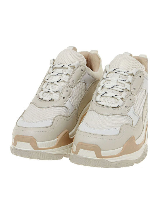 Sneakers Pentru Femei Off White / Bej M116W037324A