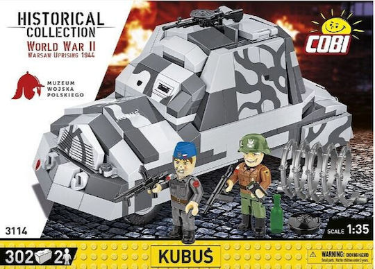 Cobi Blocks Armored Car Kubuś Warsaw Uprising 302pcs