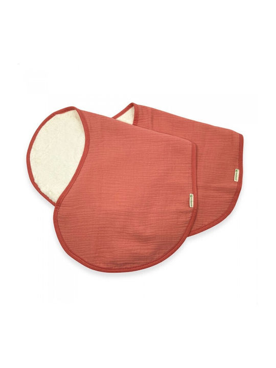 Smikkels Musselin-Schultertücher Rosa 30x60cm. 2Stück